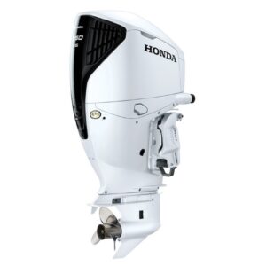 Honda 250hp White Outboards | Remote Mechanical, Electric Start, 25″ Shaft, Counter Rotation | BF250DK1XCRA