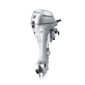 Honda 8hp Tiller Outboard Engine | Electric and Manual Start, 20″ Shaft | BF8DK3LHSA