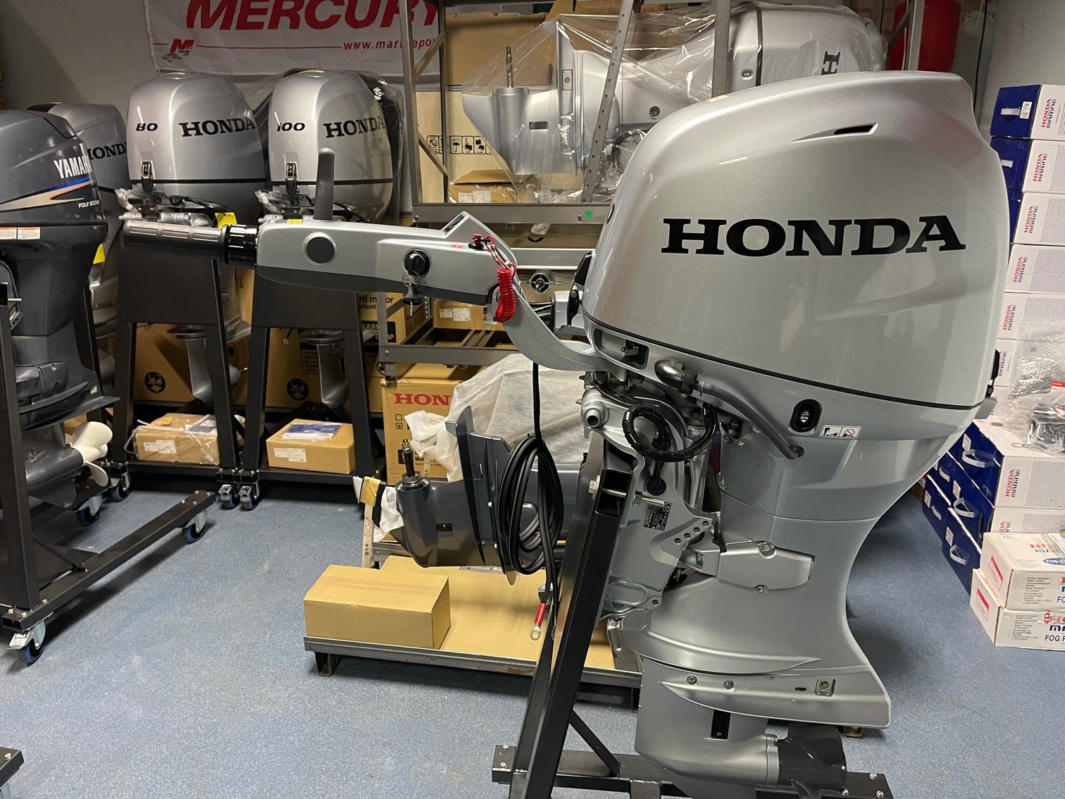 Buy Honda 40hp Tiller Outboard | Electric Start, 20" Shaft | BF40D4LHA - Image 8