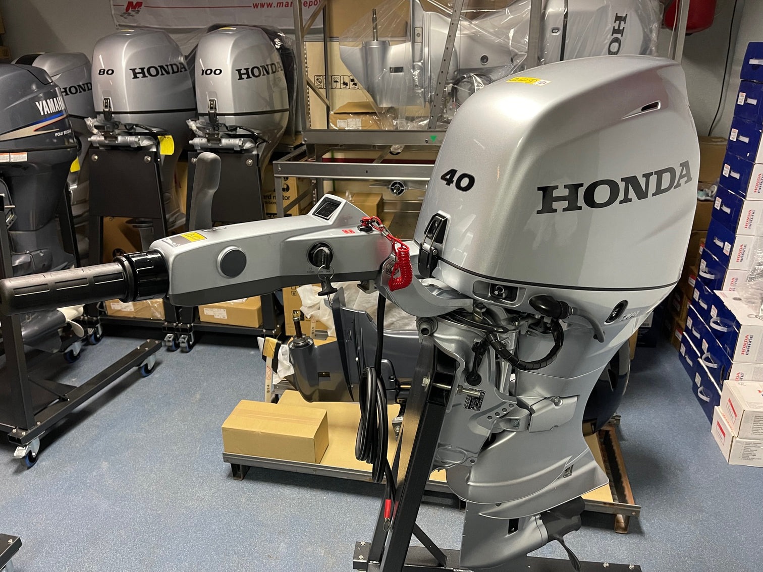 Buy Honda 40hp Tiller Outboard | Electric Start, 20" Shaft | BF40D4LHA