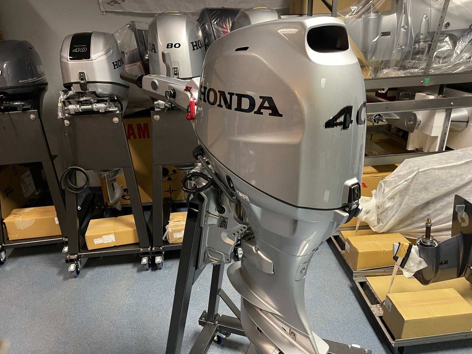 Buy Honda 40hp Tiller Outboard | Electric Start, 20" Shaft | BF40D4LHA - Image 7