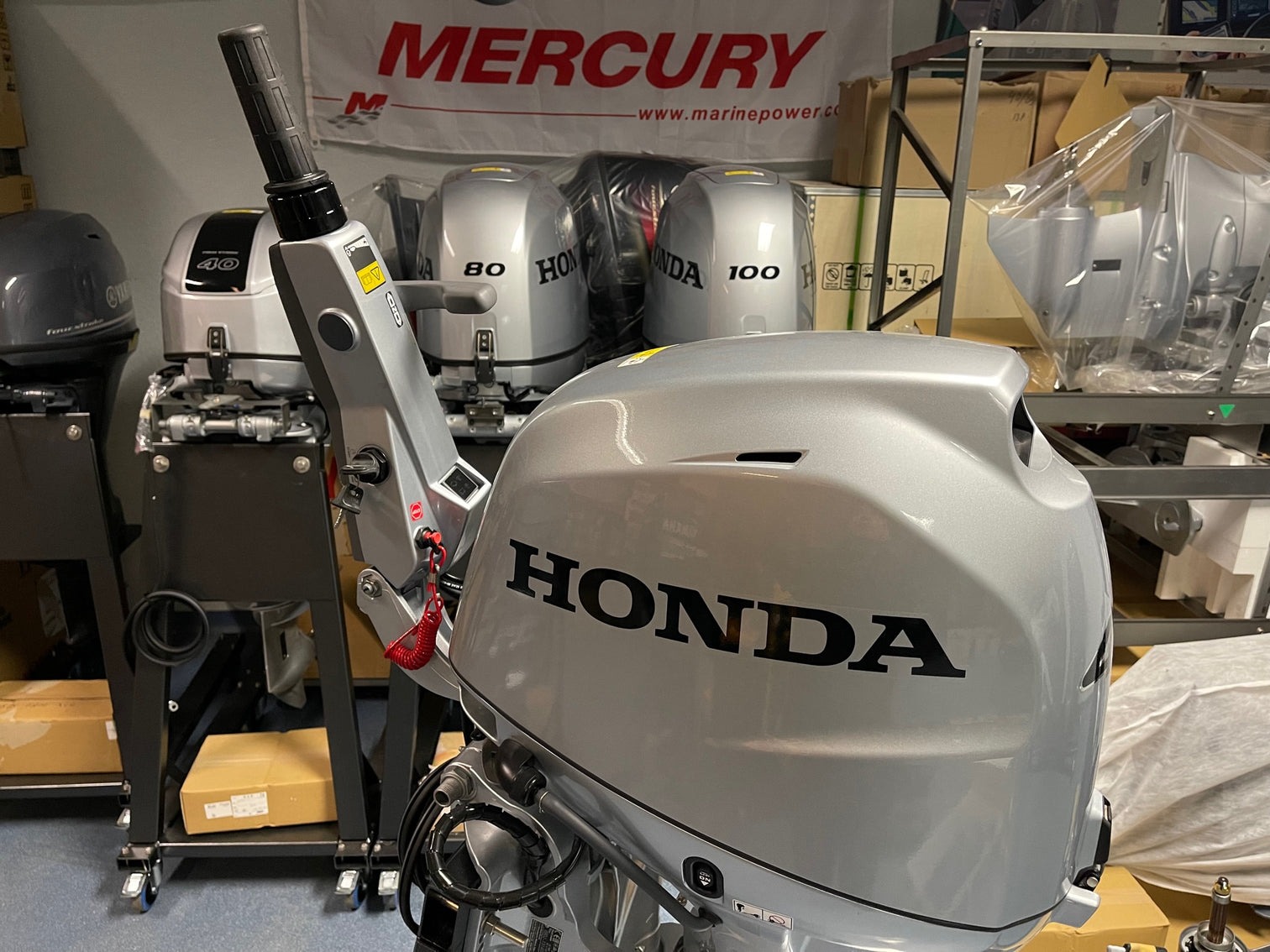 Buy Honda 40hp Tiller Outboard | Electric Start, 20" Shaft | BF40D4LHA - Image 5
