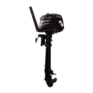 Mercury 5hp Sail Power Outboard | Tiller, Manual Start, 20″ Shaft | 5MLHA