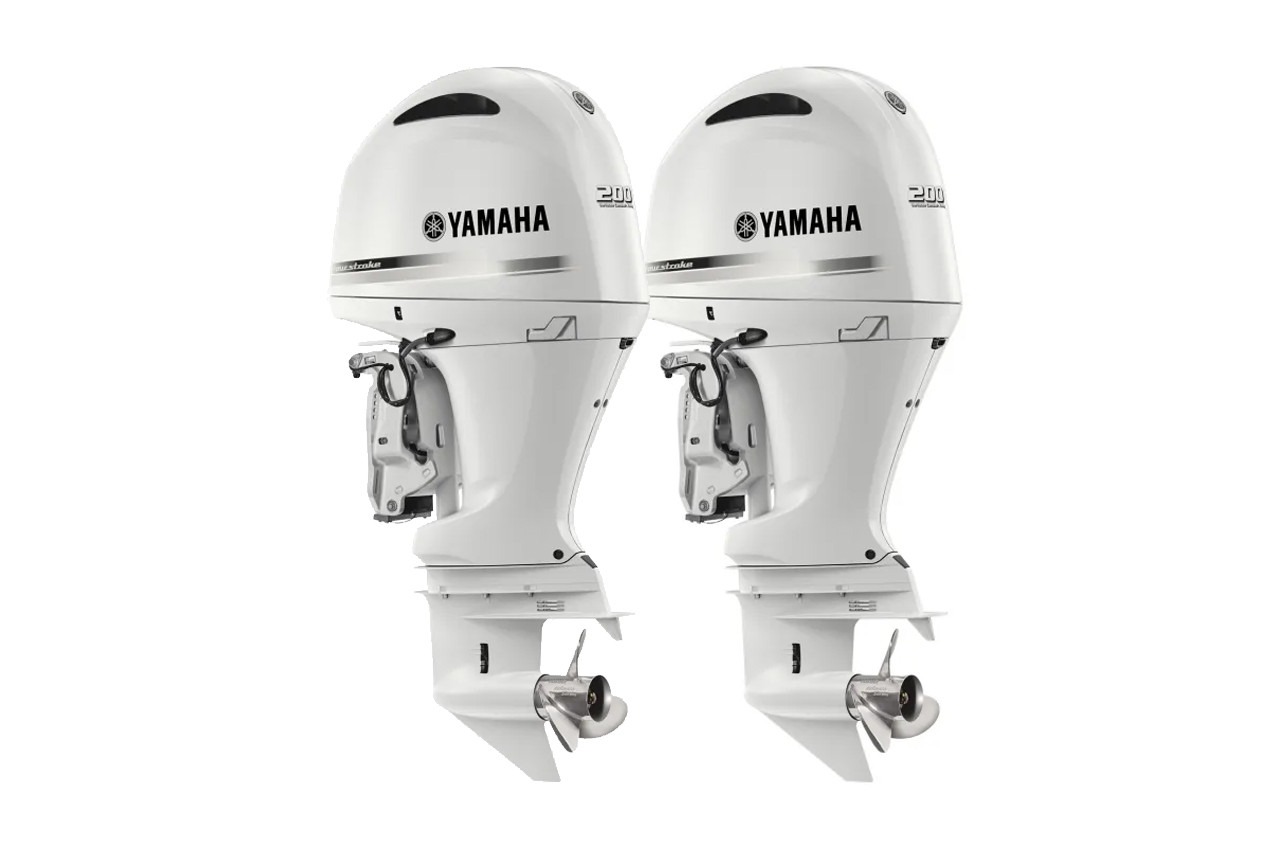 Buy Twin Yamaha 200hp Outboards