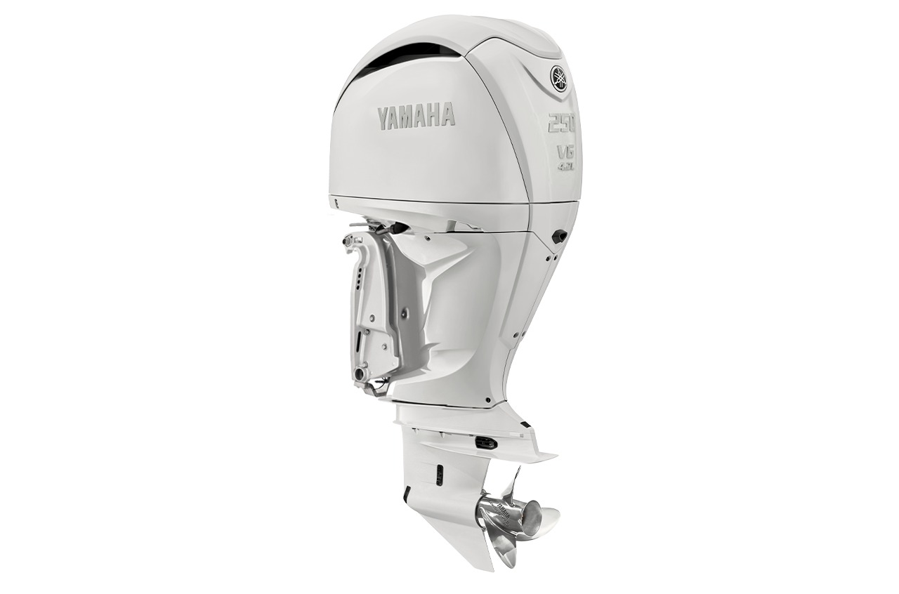 Buy 250hp Yamaha White Outboard