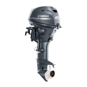 Yamaha 25hp Outboards | Remote Mechanical, Electric & Manual Start, 15″ Shaft | F25SWC
