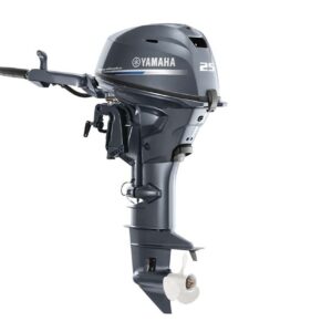 Buy 25hp Yamaha Tiller Outboard | Electric & Manual Start, 20″ Shaft | F25LWHC