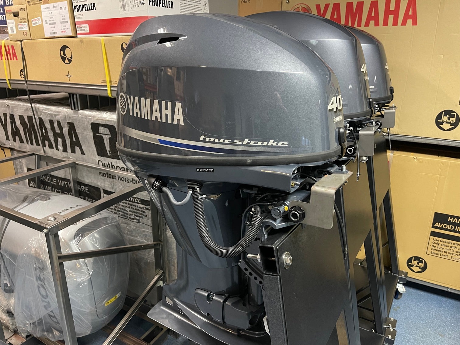 Yamaha 40hp Outboard For Sale | Remote Mechanical, 20" Shaft | F40LA - Image 2