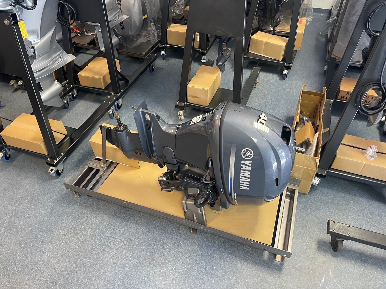 Yamaha 40hp Outboard For Sale | Remote Mechanical, 20" Shaft | F40LA - Image 4