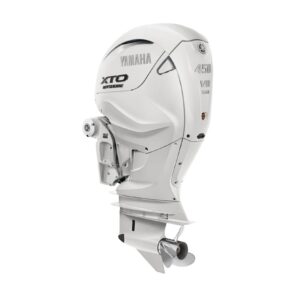 Yamaha 450hp XTO Outboard | Digital Electronic Controls, 25″ Shaft, Counter Rotation | White | LXF450XSA2