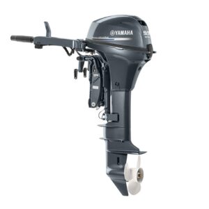 Yamaha 9.9hp Tiller Outboard Motor | High Thrust, Electric & Manual Start, 20″ Shaft | T9.9LWHB