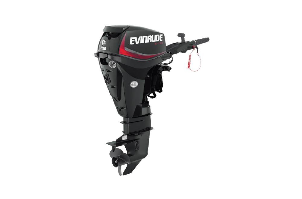 2020 Evinrude 25HP Tiller outboard
