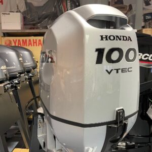 Honda 100hp Outboard For Sale | Remote Mechanical, Electric Start, 25" Shaft | BF100A1XRT