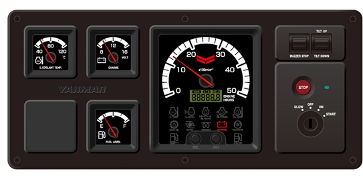 YANMAR 3G Mechanical controls for powerboat models - Image 3